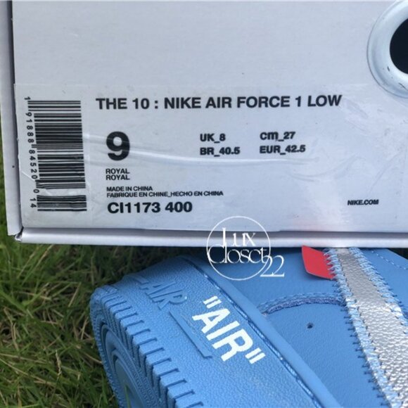 Nike x Off-White Air Force 1 Low 'MCA a size 12 Men - Picture 6 of 6